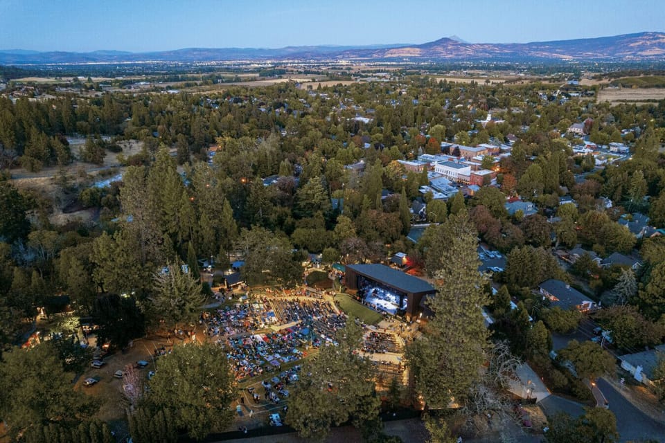 Britt Festival in Jacksonville, OR- just a quick 15 minute drive away