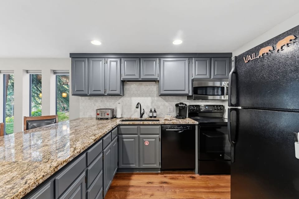 Fully equipped kitchen