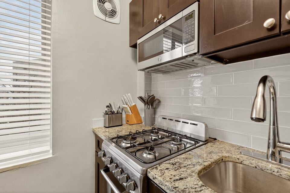 Whip up your favorites in a well-appointed kitchen designed for convenience, comfort, and everyday creativity.