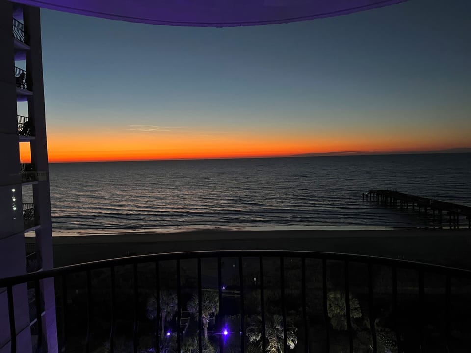 View from balcony