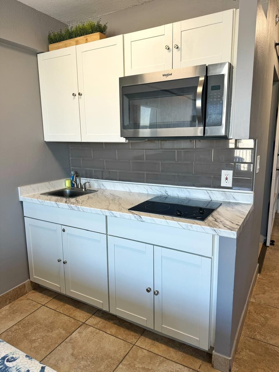 Whip up your favorite meals in this stylish and functional kitchen.
