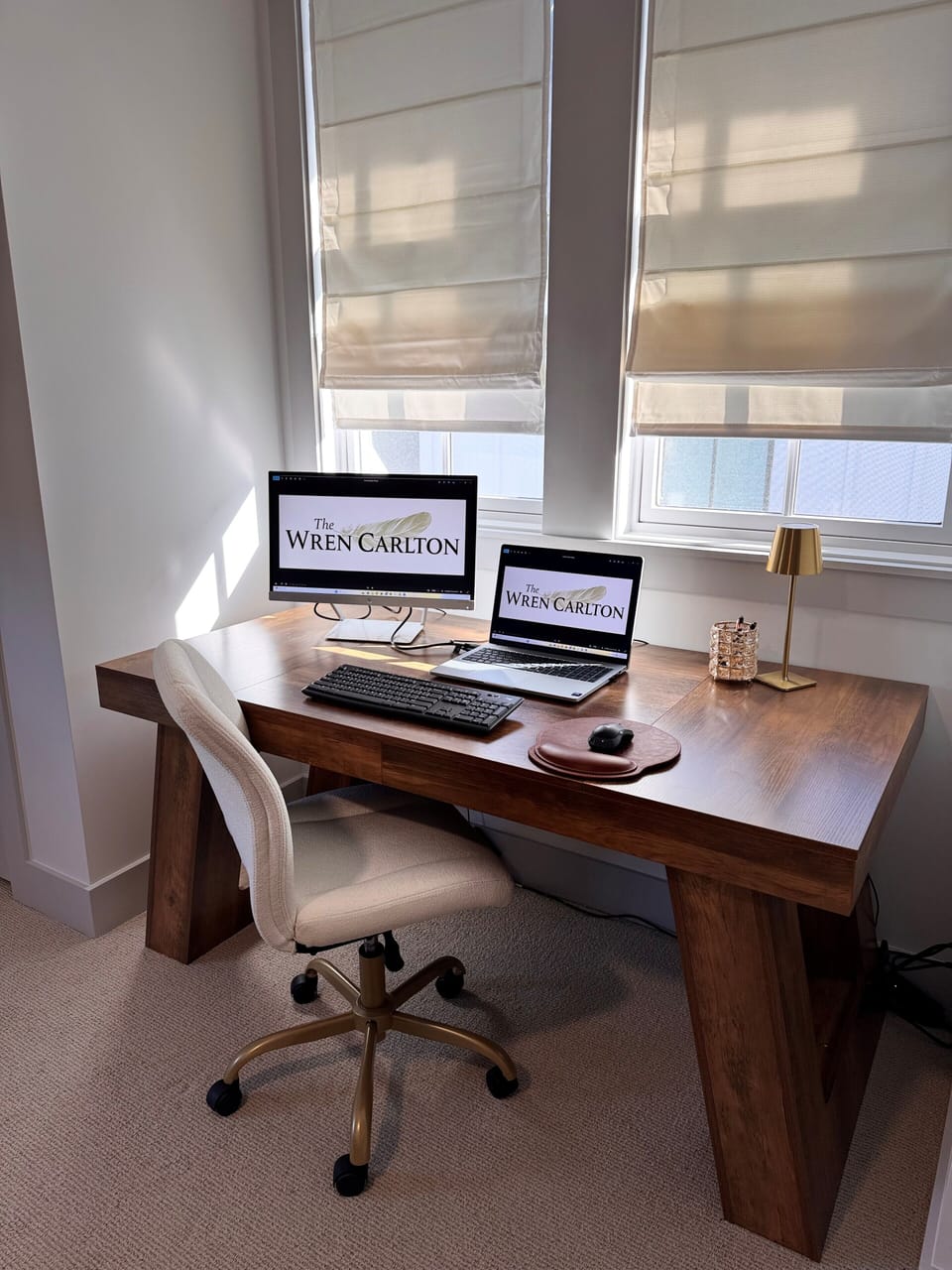 Upstairs Office
