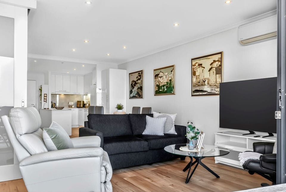 Relaxed living space designed for comfort