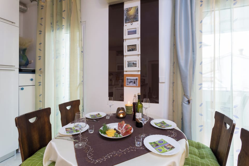 Dining table.