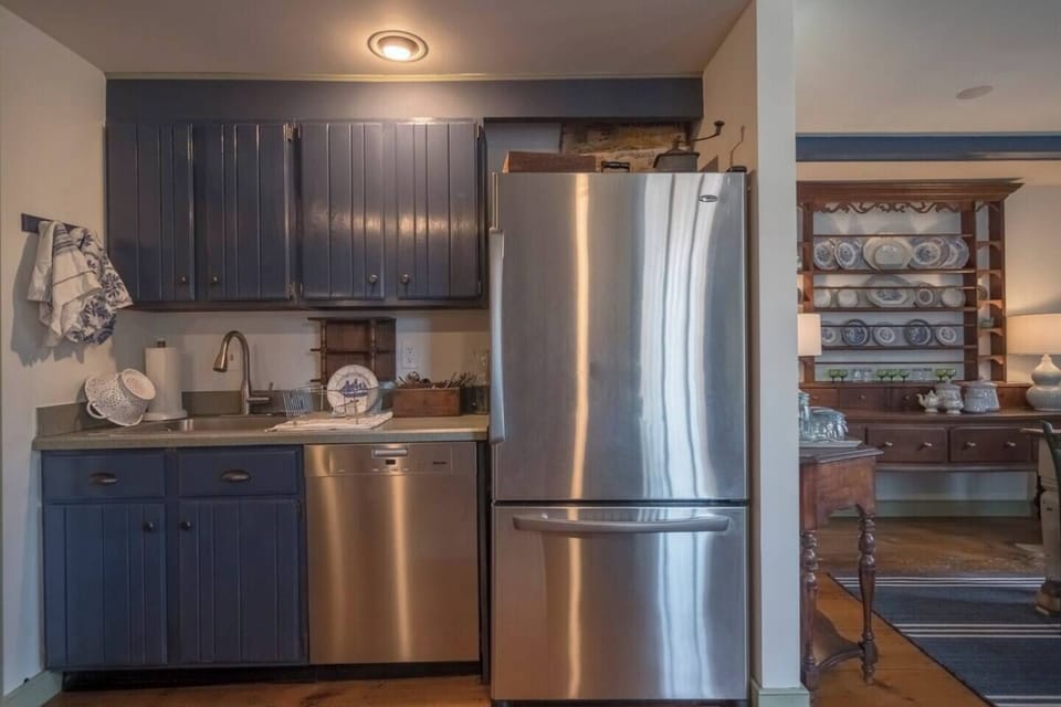 A refrigerator is available should you need to store perishables during your stay. 