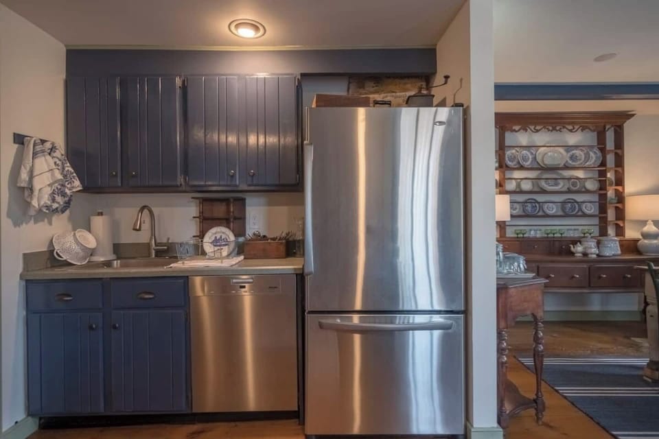 A refrigerator is available should you need to store perishables during your stay. 