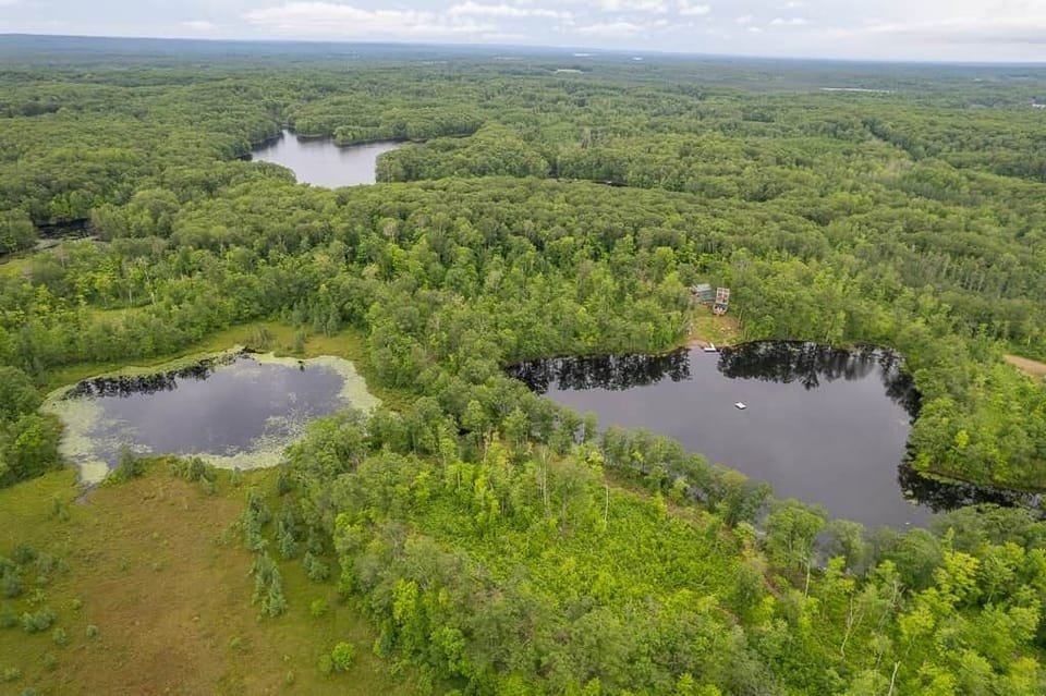 Yes there are actually 2 lakes on the property for your enjoyment. 