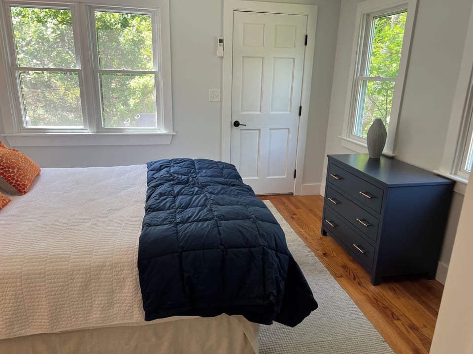 First floor queen bedroom