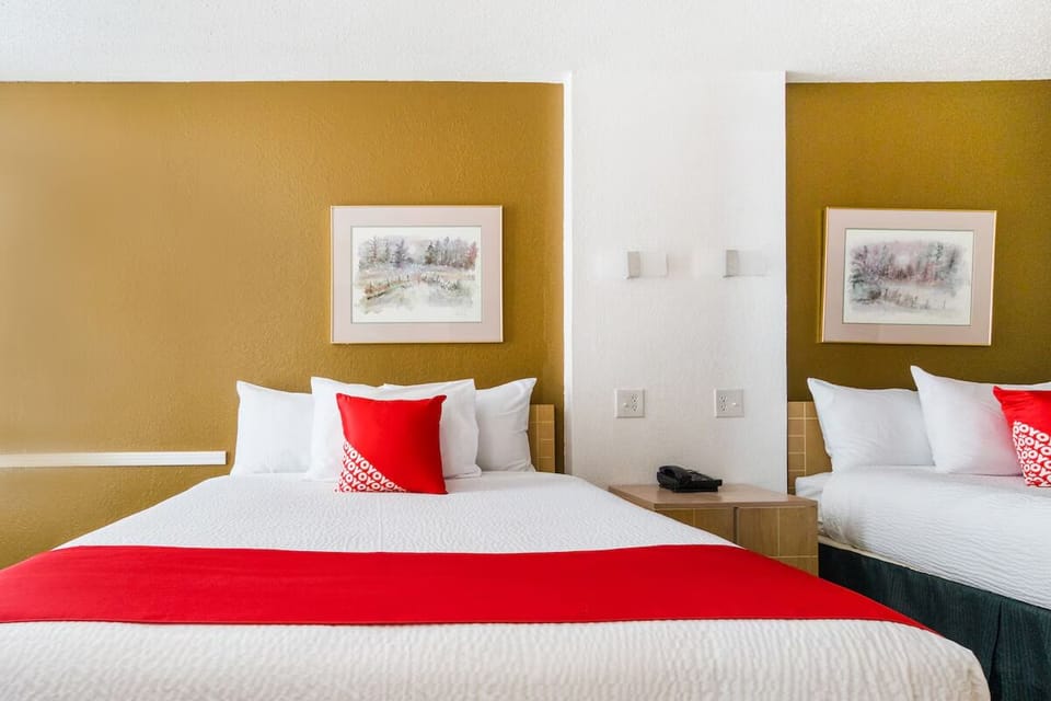 Unwind into crisp linens and sink into plush comfort.