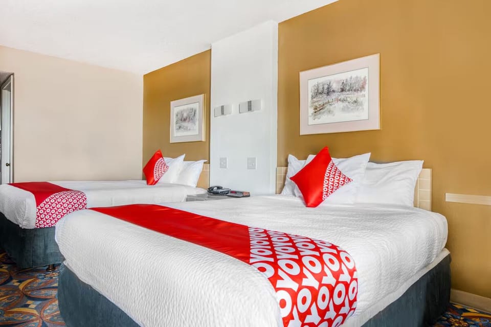 Stretch out with two comfy beds for easy group stays.