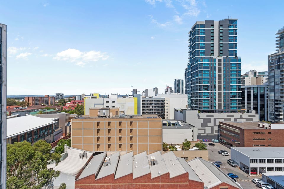 City views right outside your window.