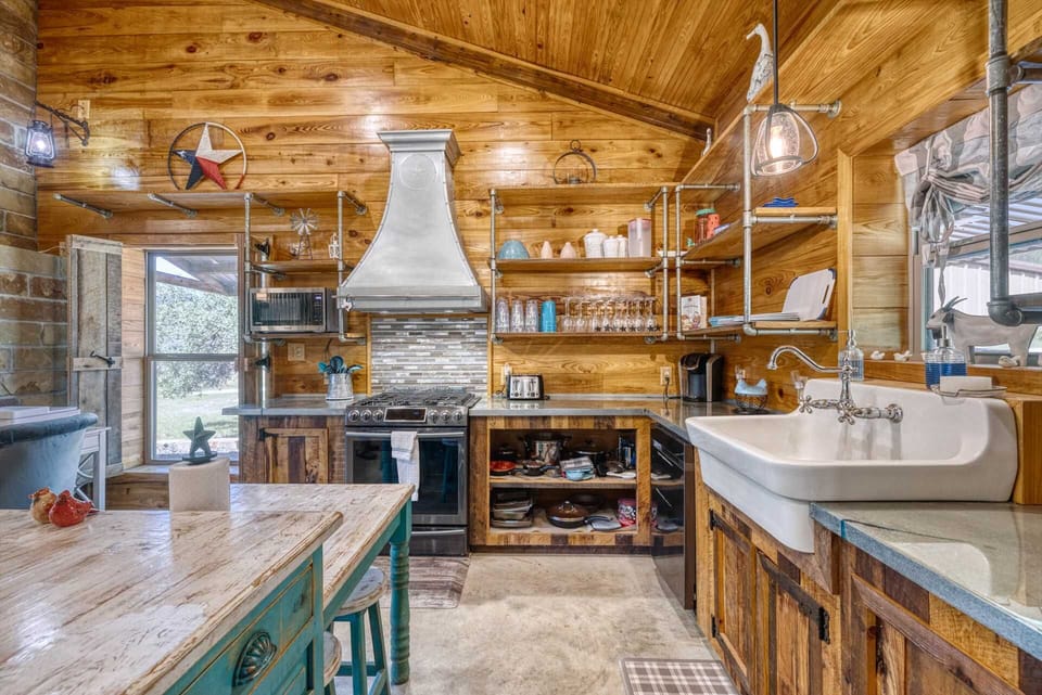 Thoughtfully designed farmhouse kitchen-perfect for slow mornings and home-cooked meals