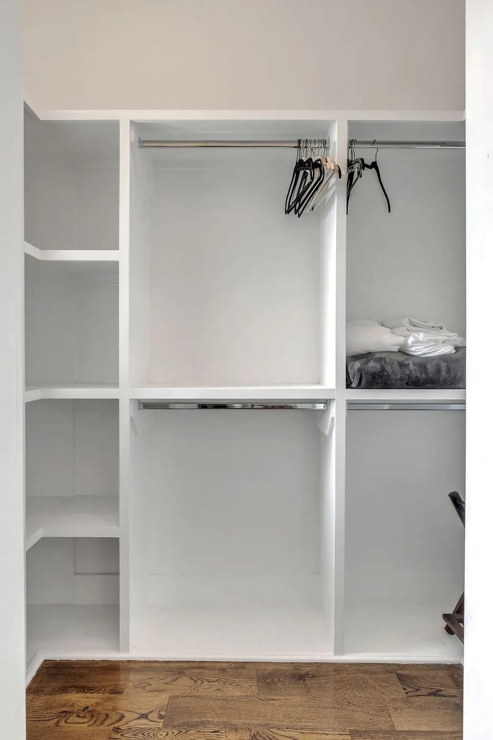 Bedroom 2 -Closet with ample storage space.