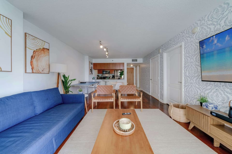 Bright living space designed for relaxing and unwinding