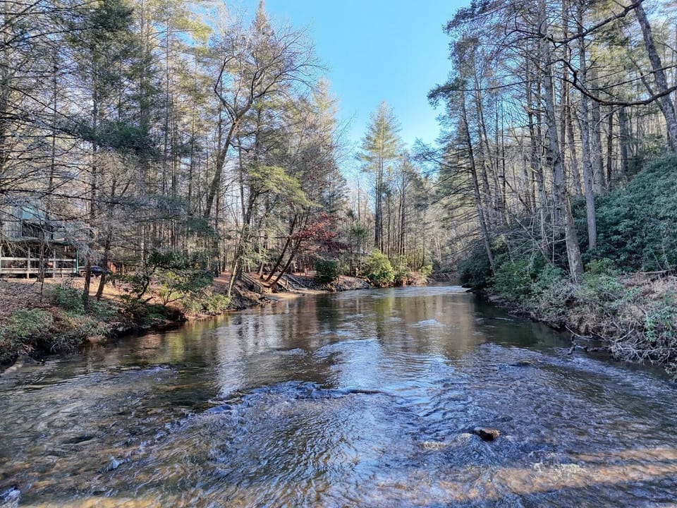 Your morning coffee tastes better with a view like this.