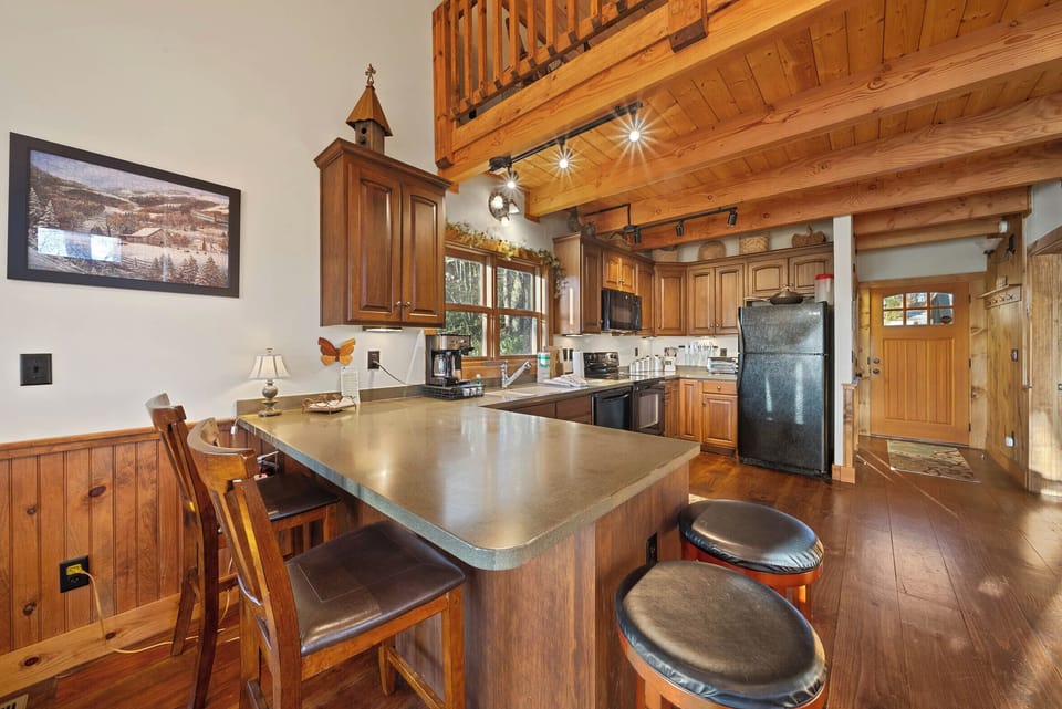 Seating at the Kitchen Bar
