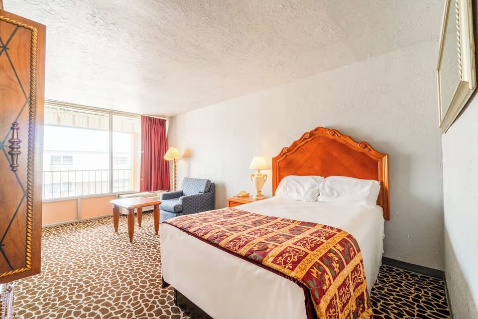 Sink into crisp linens and drift off in comfort.