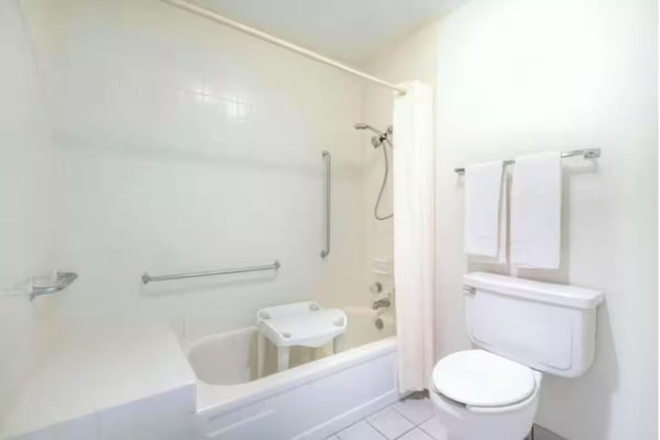 Enjoy added peace of mind with accessible bath features.
