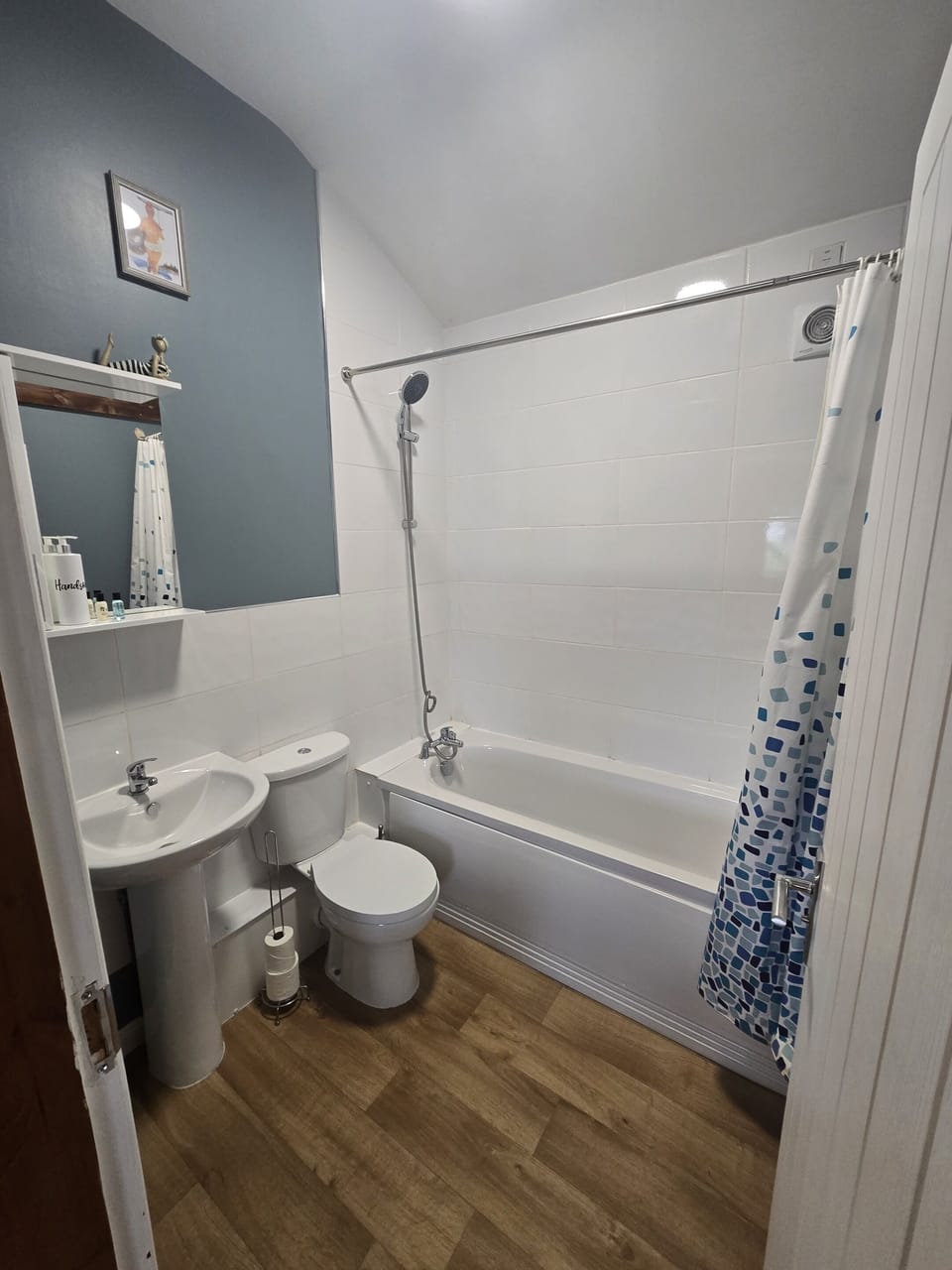 Family room  bathroom