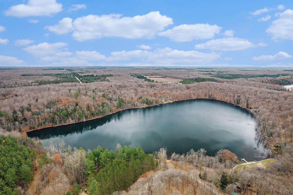 Greenery in the summer, foliage in the fall, and snow in the winter