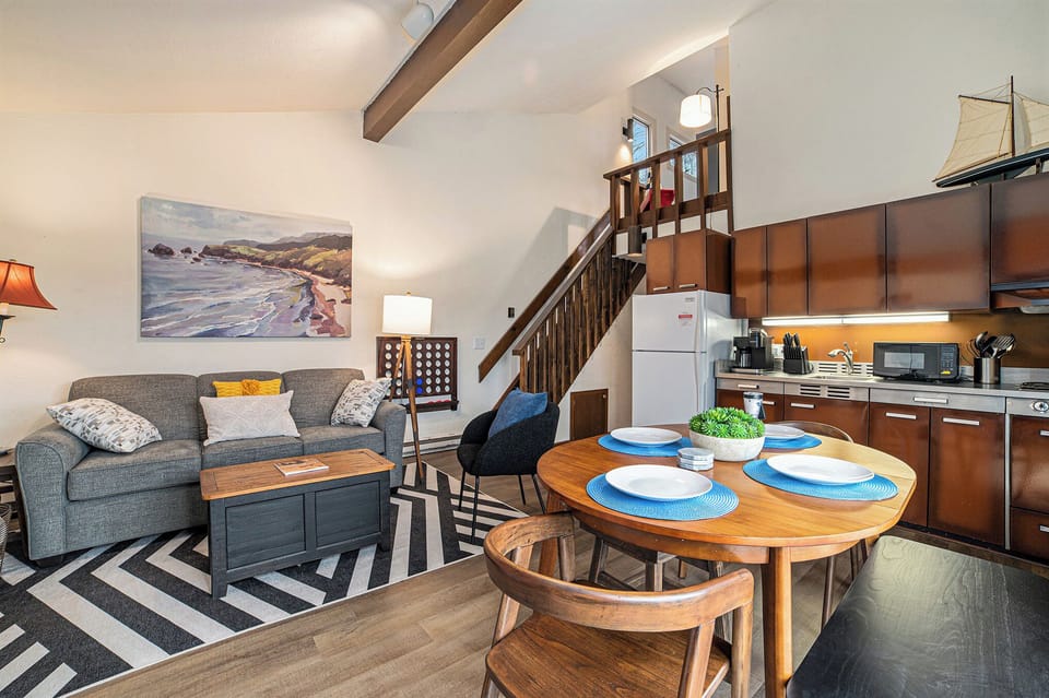 Space to eat and relax