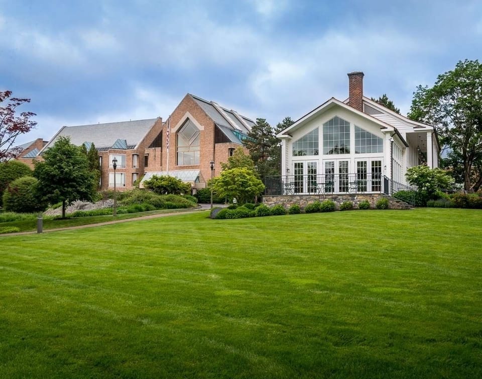 Unwind on sweeping lawns with peaceful, resort-like surroundings.