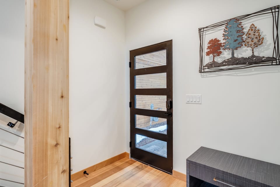 Entrance and staircase. | Lower Level