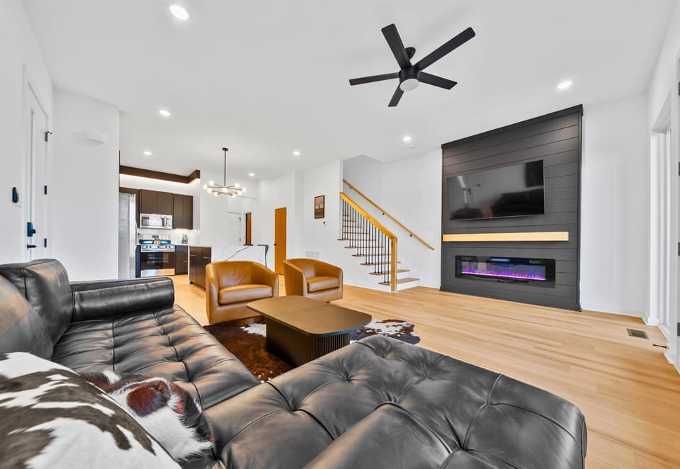 Natural light fills the space, giving the interior a bright, airy feel throughout the day.