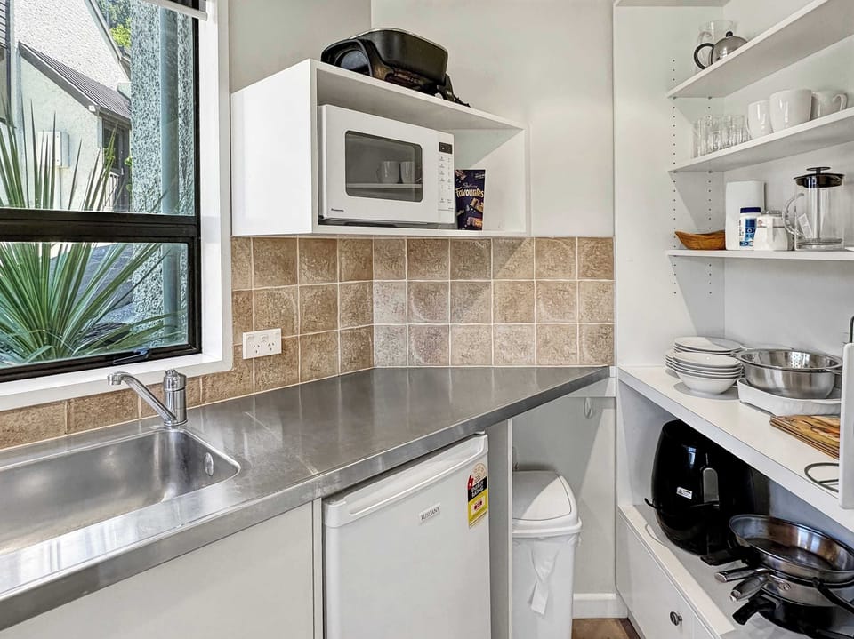 Light-filled kitchen with quality appliances