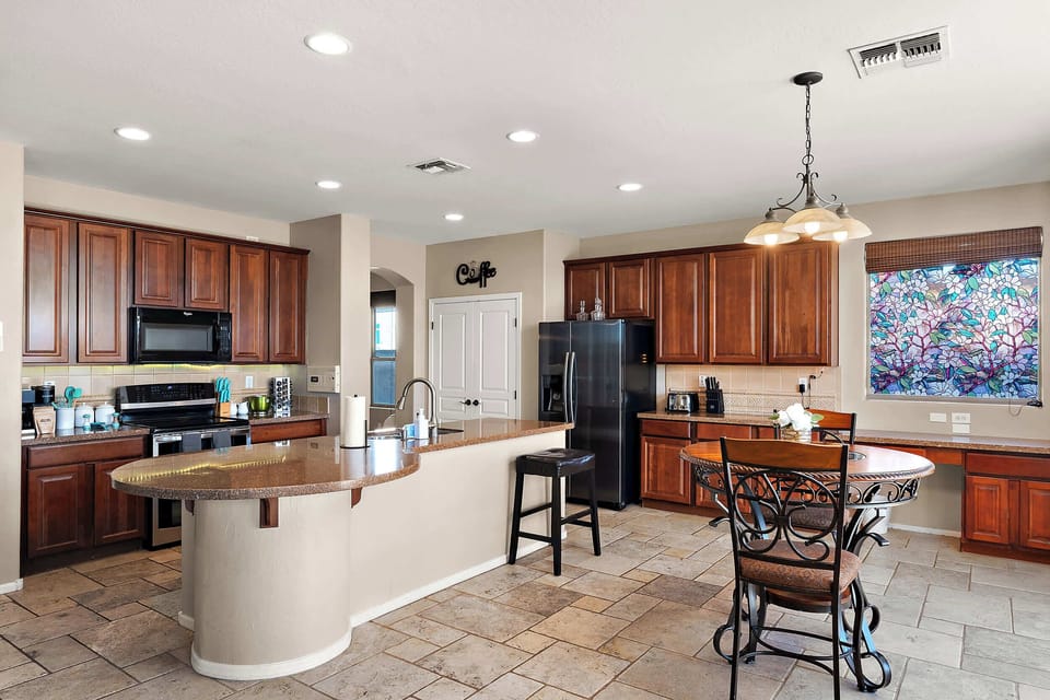 Whip up a feast or just enjoy your morning coffee—this kitchen is ready for culinary adventures big and small.