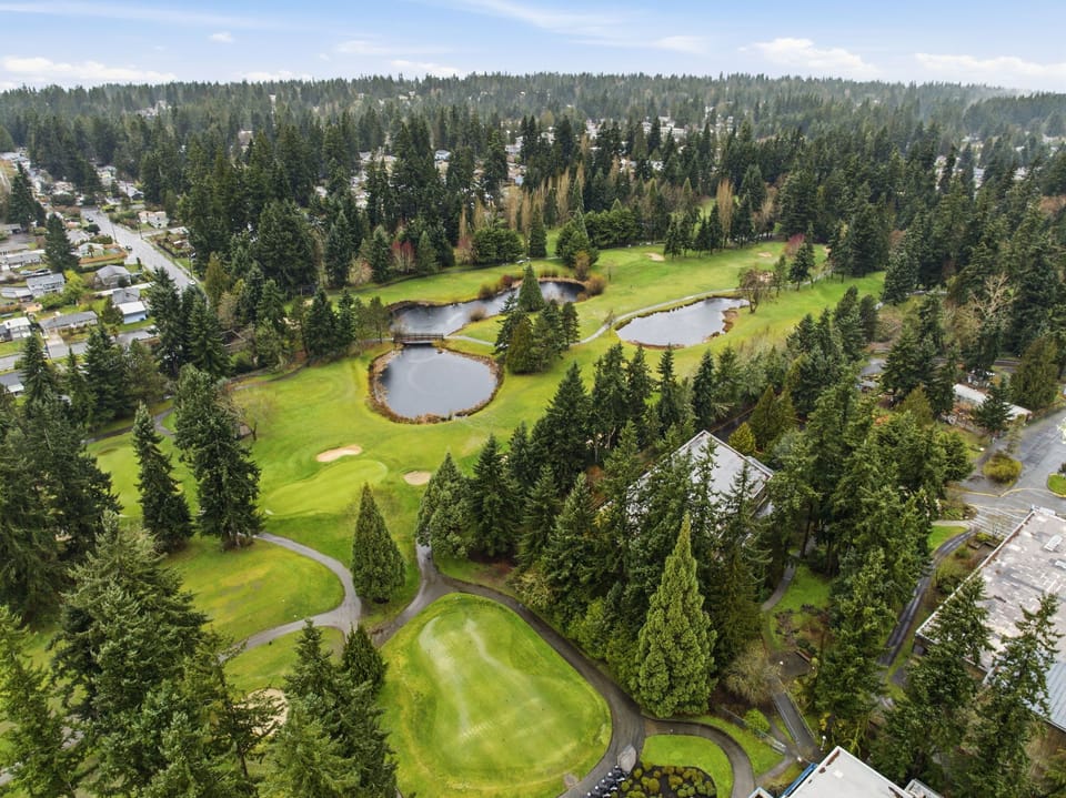 Lynnwood Gold Course across the street. 