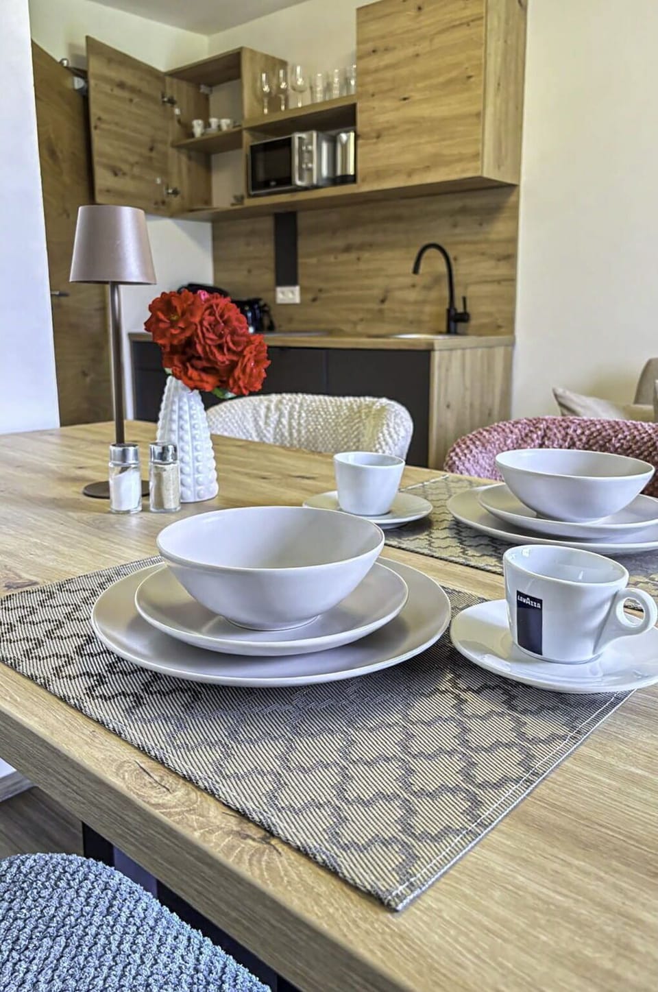 Furniture, Tableware, Serveware, Table, Wood, Interior Design, Flooring, Chair, Kitchen & Dining Room Table, Dishware