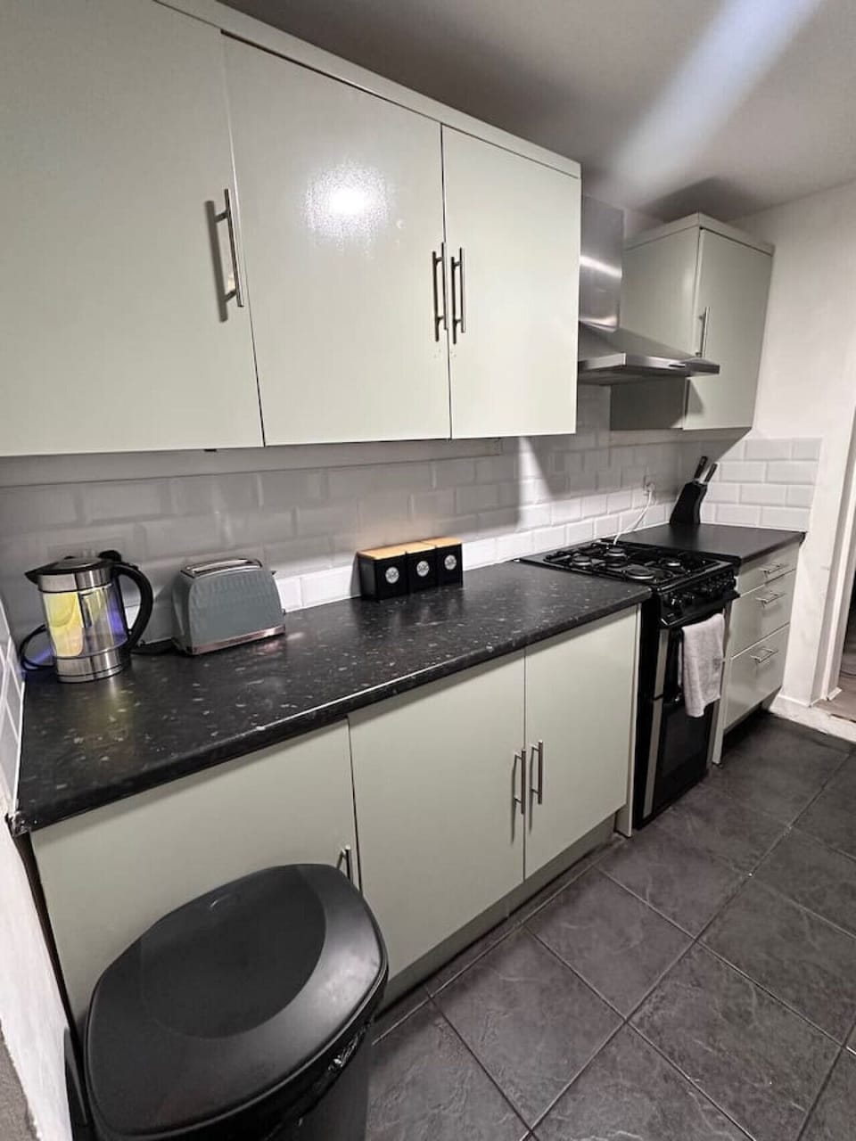 Fully equipped kitchen with ample worktop space