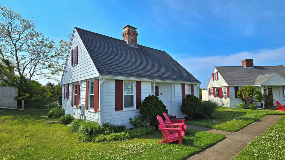 Enjoy a stay in one of the iconic Pilgrim Colony cottages at Beach Point