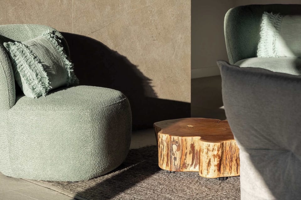 The living room's sleek design is both functional and aesthetically pleasing.