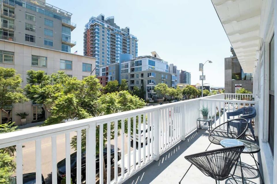 Soak up the sun, sights and sounds on your own inner city balcony