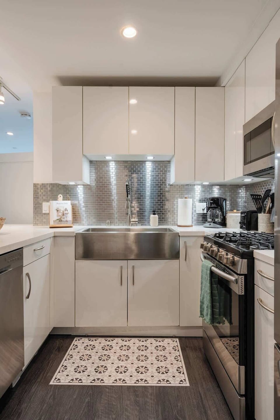 Clean up is a breeze with a dishwasher giving you more time to relax