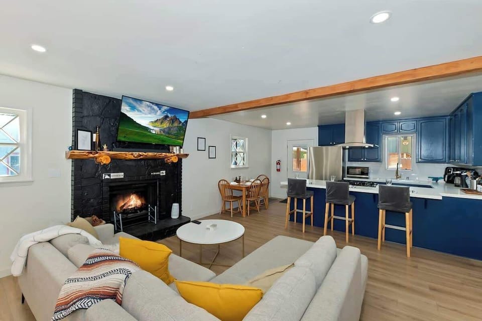 Living Room with television