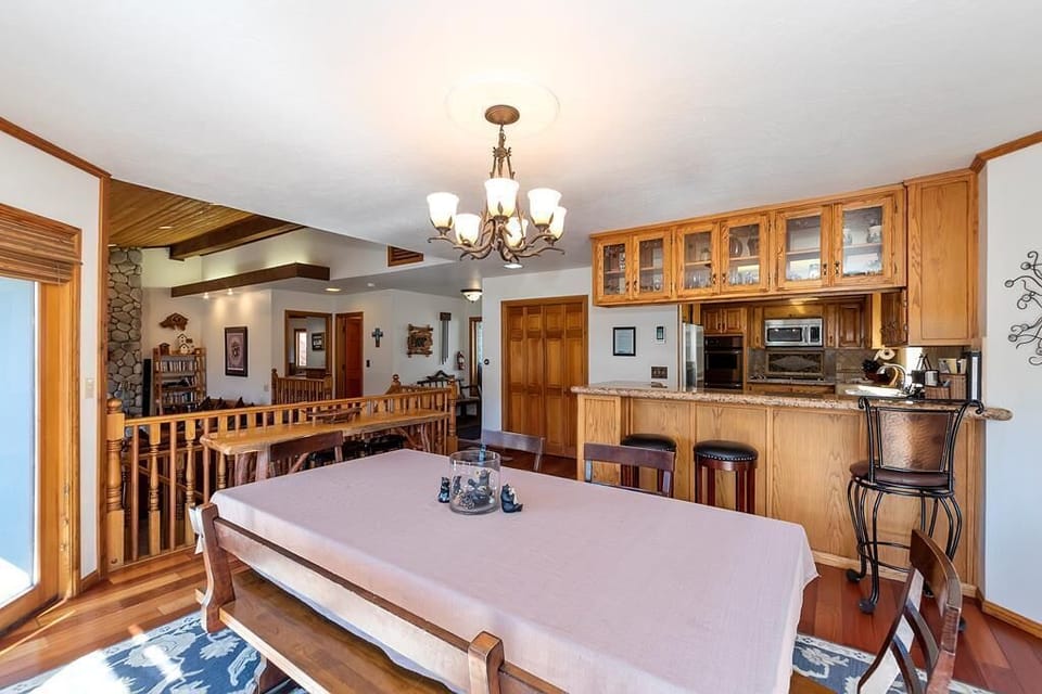 View of Kitchen from Dining Area