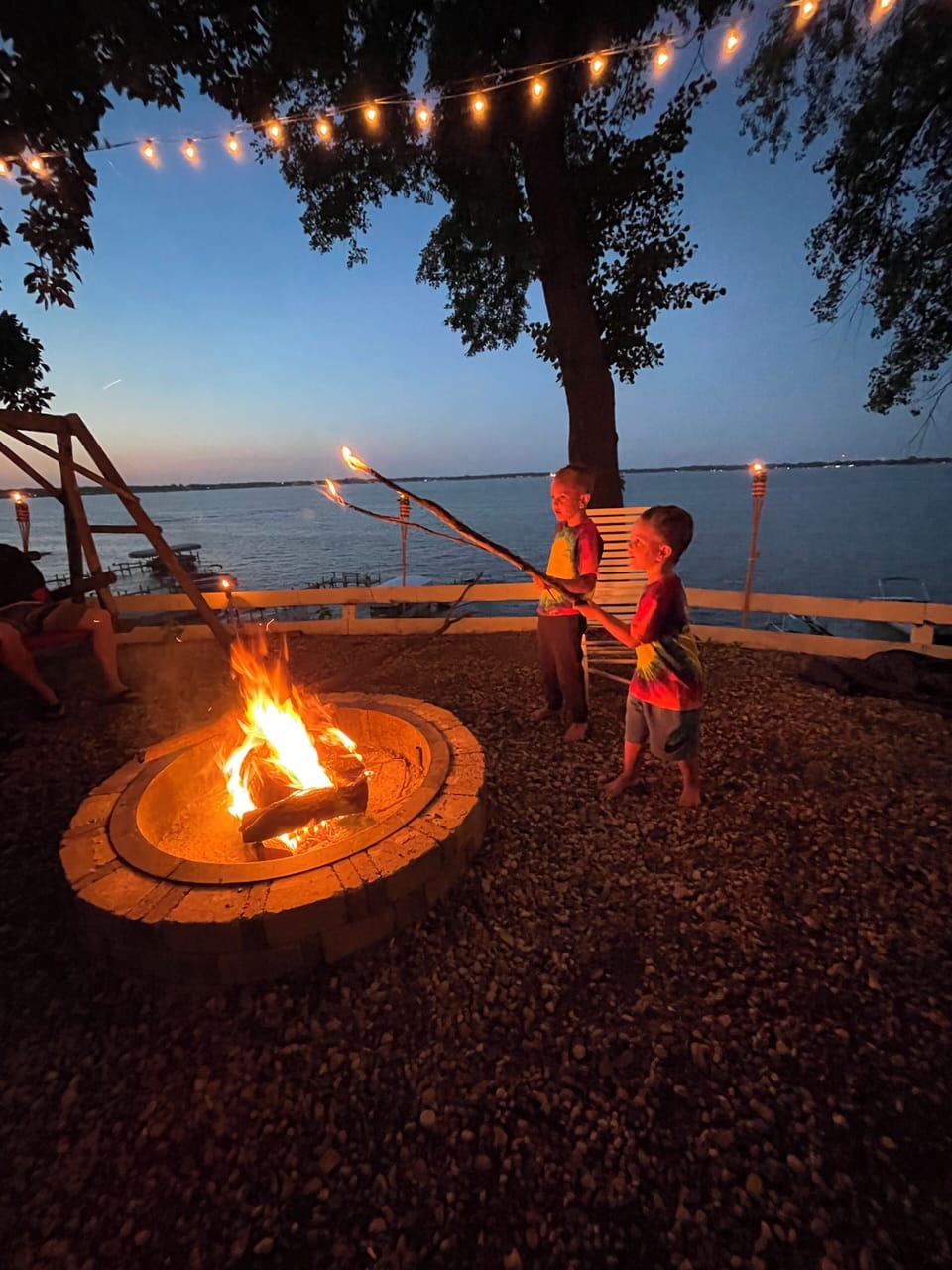 S'mors at sunset