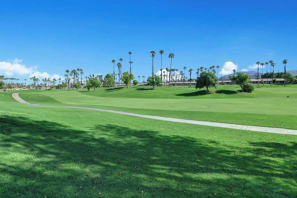 GOLF COURSE VIEWS.