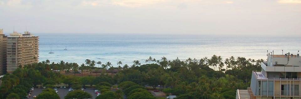 Ocean Views from the 3 bedroom balconies.