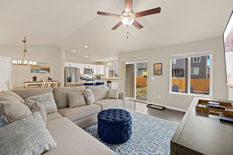 Living Room with Access to Outdoor Patio