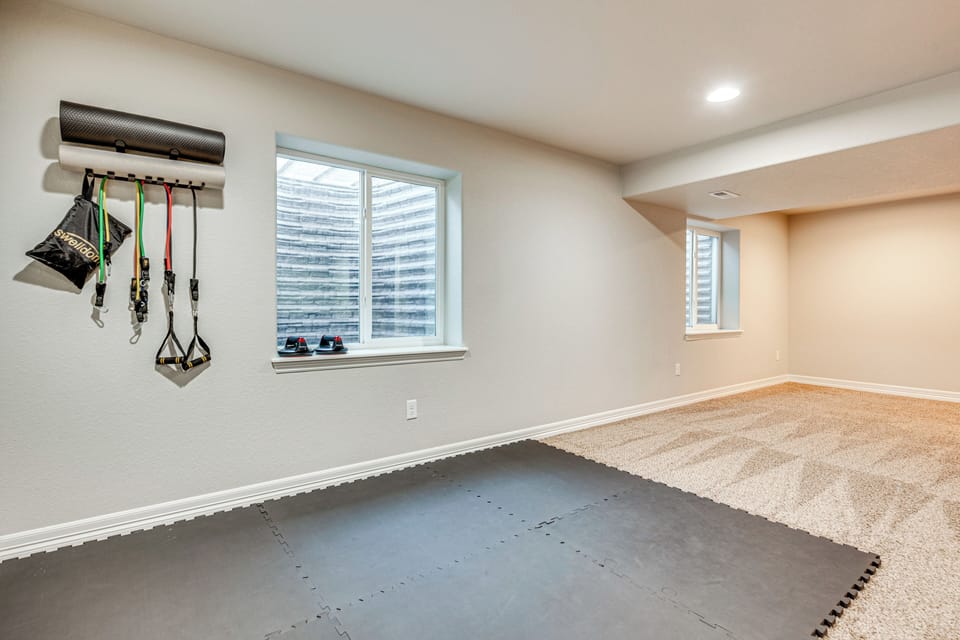 Basement Exercise Area