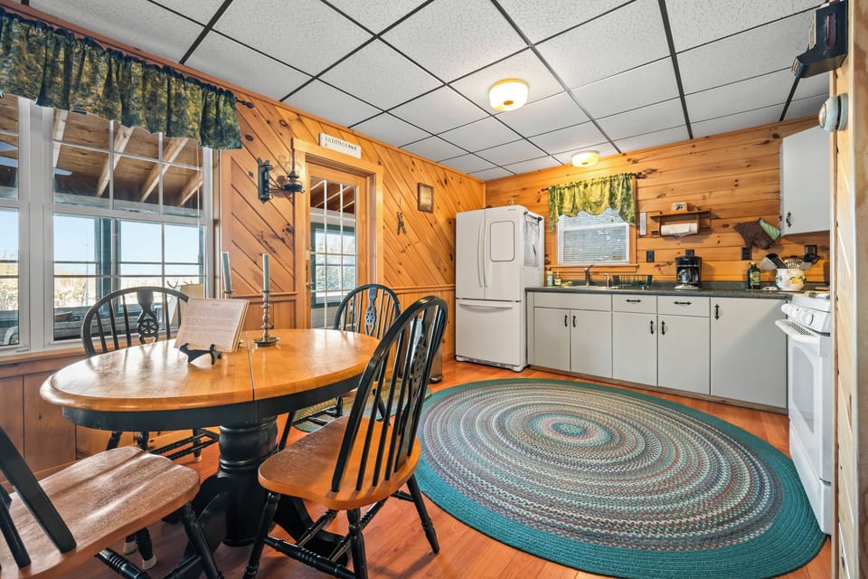 Kitchen with dining area