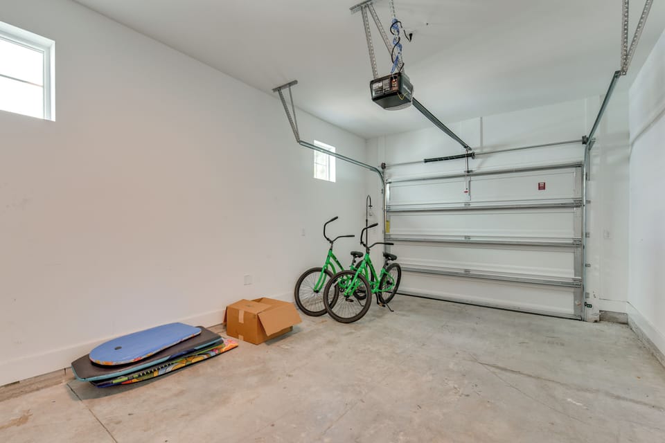 2 Bicycles & Water Toys Provided