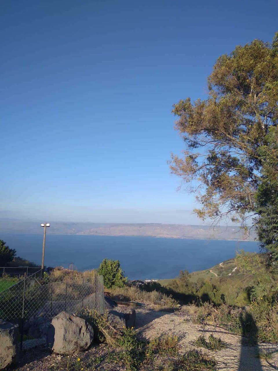 תצפית לכנרת ולהרי הגולן 