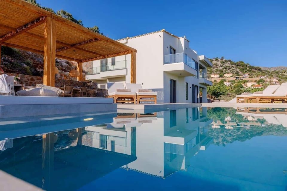 A private luxury villa where contemporary design meets breathtaking coastal views