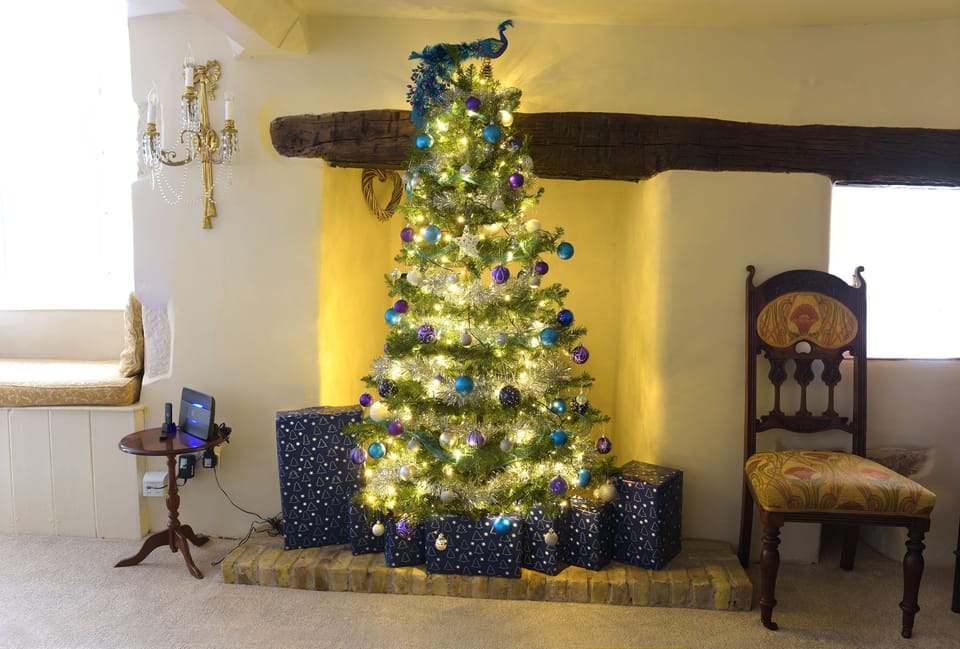 The festive spirit is ready from the moment you arrive, with all the charm and cosy feel.