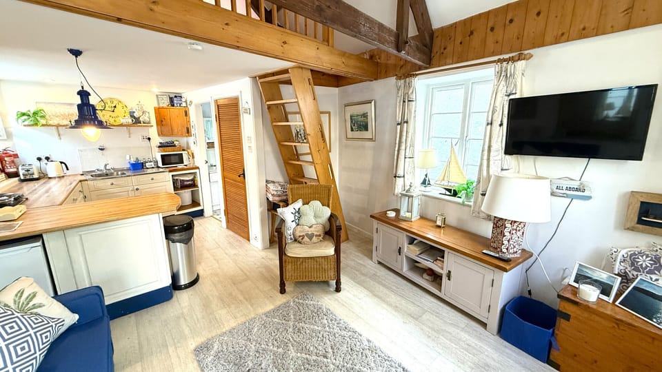 open plan living area